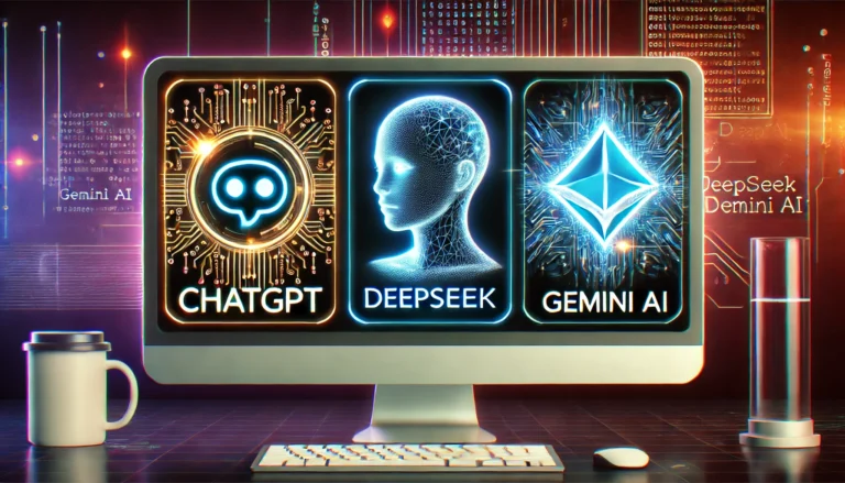 ChatGPT VS DeepSeek VS Gemini